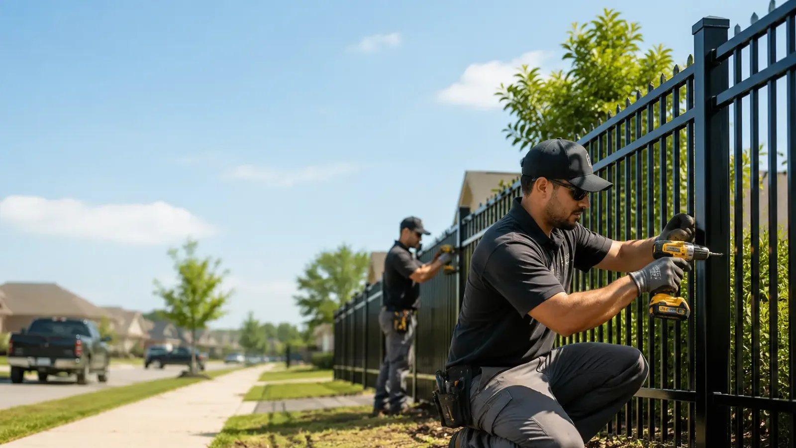 Metal Fence Installation in Collins, IA